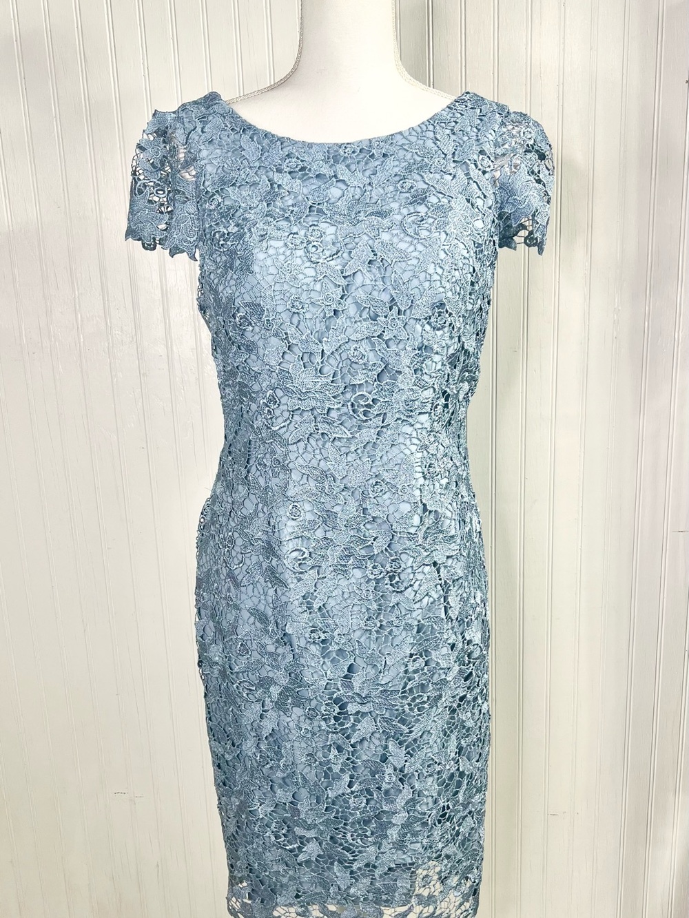 JJ’s House Lace Sheath Cocktail Dress